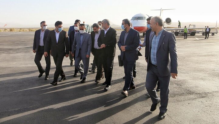 نیکزاد برای بازدید طرح‌های عمرانی به خراسان جنوبی سفر کرد