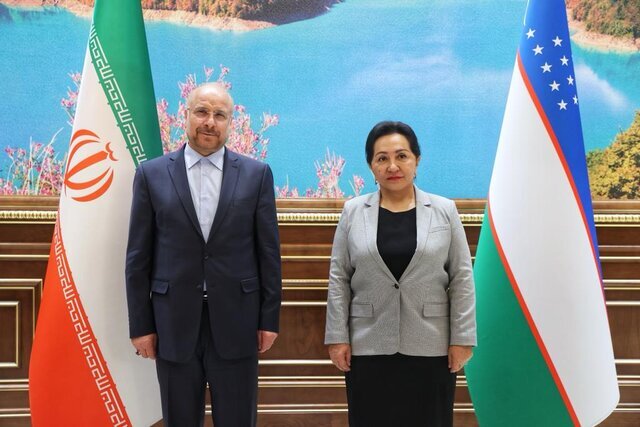 نشست مشترک قالیباف و رییس مجلس سنای ازبکستان/ تأکید بر ضرورت ارتقای روابط اقتصادی و منطقه ای