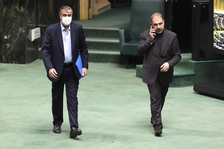 باقری کنی و امیرعبداالهیان در مجلس