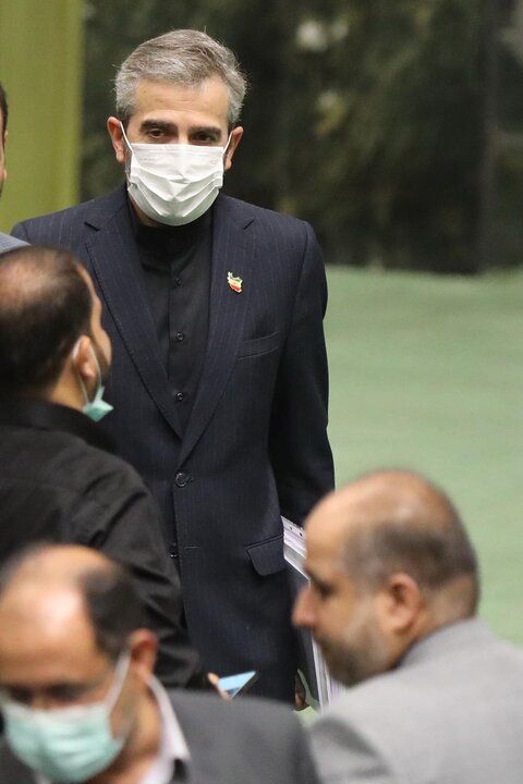 باقری کنی و امیرعبداالهیان در مجلس