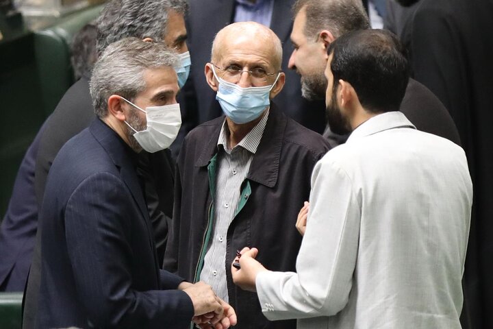 باقری کنی و امیرعبداالهیان در مجلس