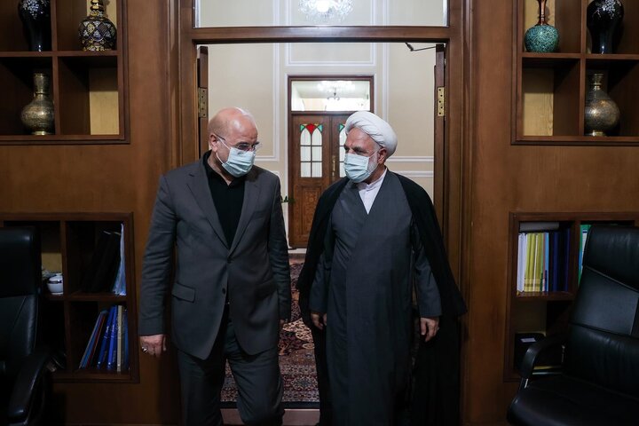 نشست سران قوا بع میزبانی رئیس مجلس