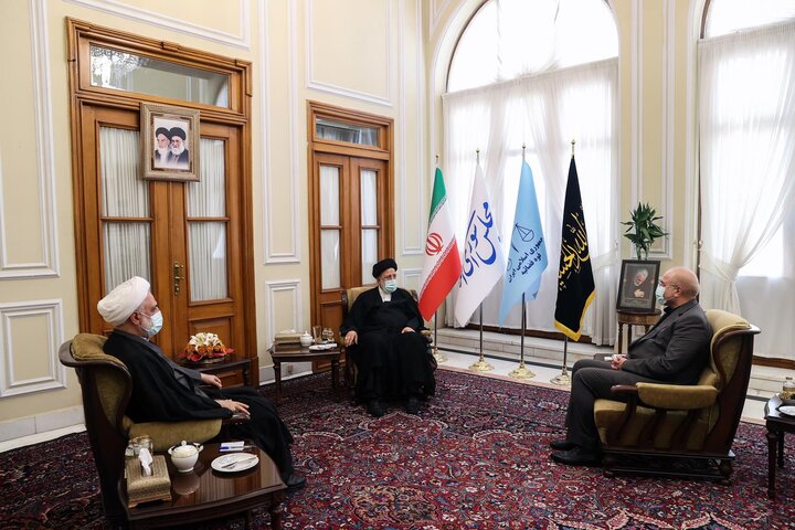 نشست سران قوا بع میزبانی رئیس مجلس