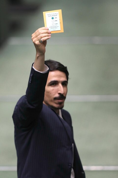 جلسه رای اعتماد زاهدی وفا