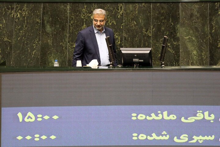 جلسه رای اعتماد زاهدی وفا