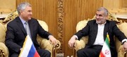 رئیس دومای دولتی فدراسیون روسیه، تهران را به مقصد مسکو ترک کرد