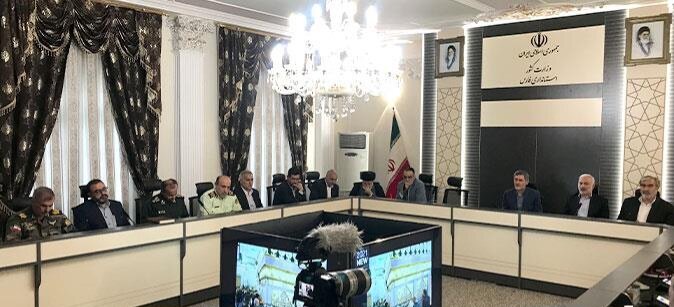 نشست کمیسیون امنیت ملی جهت تقویت زیرساخت‌های امنیت استان فارس