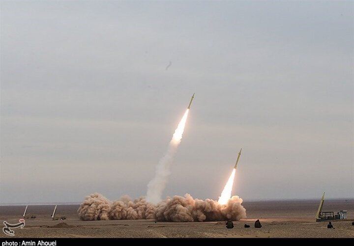 اصابت ده‌ها فروند موشک سپاه به اهدافی در سرزمین‌های اشغالی