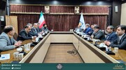 دیدار حدادی با معاونین و مدیران کل سازمان شهرداری‌ها و دهیاری‌های کشور با حضور شهرداران شهرهای غرب استان البرز