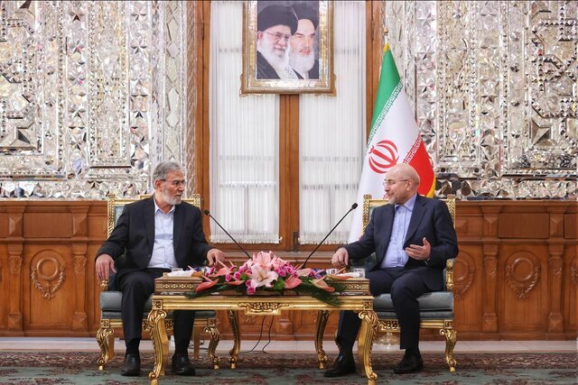  زیاد النخاله با قالیباف دیدار کرد