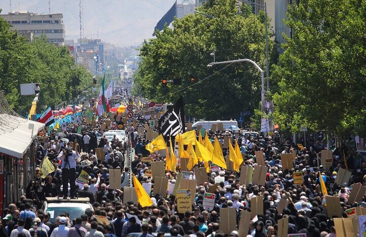 ملت ایران، شما ضامن بیداری انسانی در معادلات منطقه‌ای و جهانی بوده و هستید