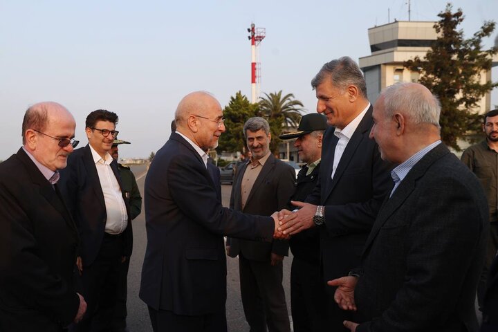 ورود قالیباف به رشت