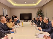 دیدار هیئت پارلمانی ایران با نایب رئیس مجلس ونزوئلا در حاشیه اجلاس آی‌پی‌یو