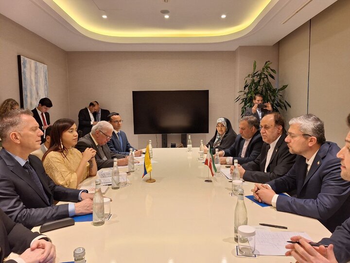 دیدار هیئت پارلمانی ایران با نایب رئیس مجلس ونزوئلا در حاشیه اجلاس آی‌پی‌یو