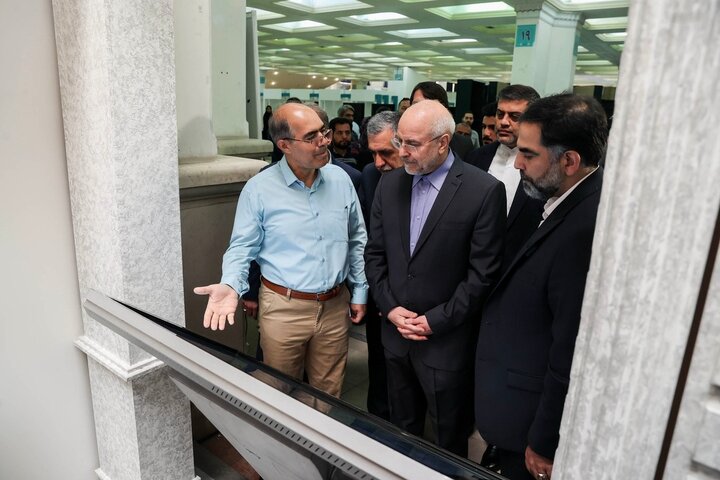 افتتاح سی‌وششمین نمایشگاه بین‌المللی کتاب تهران با حضور دکتر قالیباف