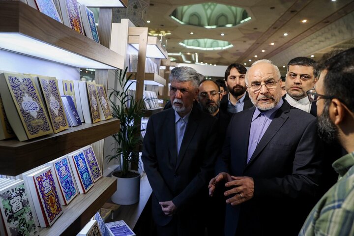 افتتاح سی‌وششمین نمایشگاه بین‌المللی کتاب تهران با حضور دکتر قالیباف