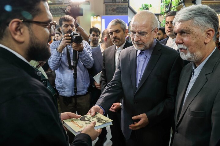 افتتاح سی‌وششمین نمایشگاه بین‌المللی کتاب تهران با حضور دکتر قالیباف