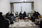 اعضای فراکسیون زنان مجلس با خانواده «الهه حسین‌نژاد» دیدار کردند