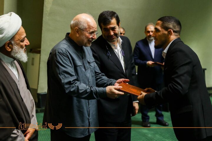 مراسم تجلیل تیم ملی