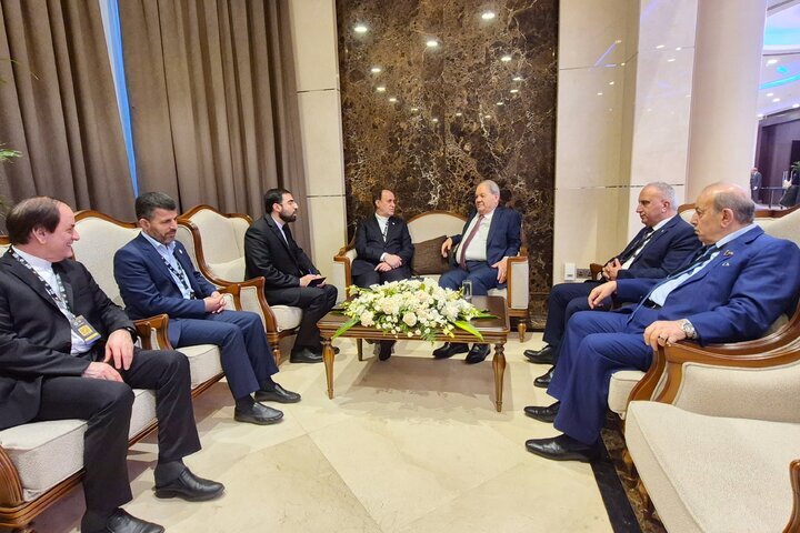 دومین روز حضور  اجلاس عمومی مجمع مجالس آسیایی