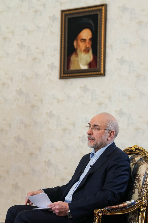 گفت‌و‌گوی قالیباف با CNN