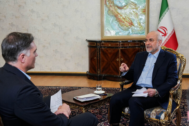 گفت‌و‌گوی قالیباف با CNN