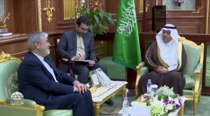 گفت‌وگوی هیأت پارلمانی ایران و نایب‌رئیس مجلس عربستان درباره امنیت منطقه و همکاری دوجانبه