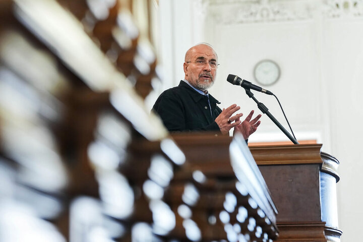 نشست فعالان اقتصادی و اعضای اتاق اصناف و بازار با قالیباف