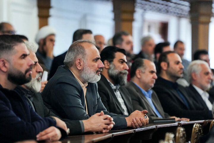 نشست فعالان اقتصادی و اعضای اتاق اصناف و بازار با قالیباف