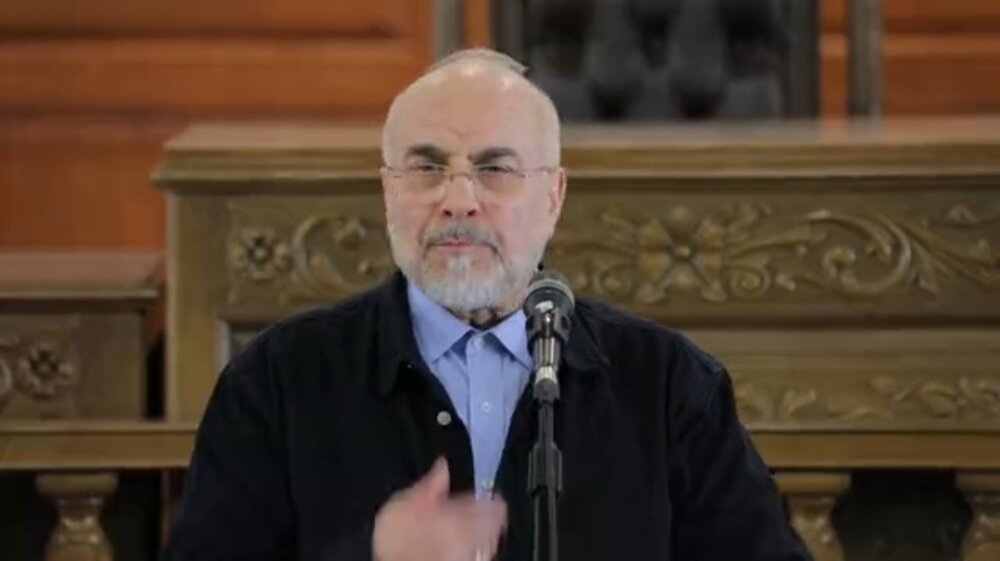 قالیباف: صریح و قاطع به آمریکایی ها می‌گوییم همه گزینه‌ها روی میز است